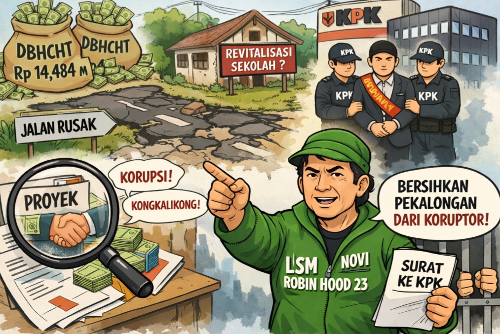 LSM Robin Hood 23 Soroti Transparansi DBHCHT dan Dugaan Proyek di Pekalongan