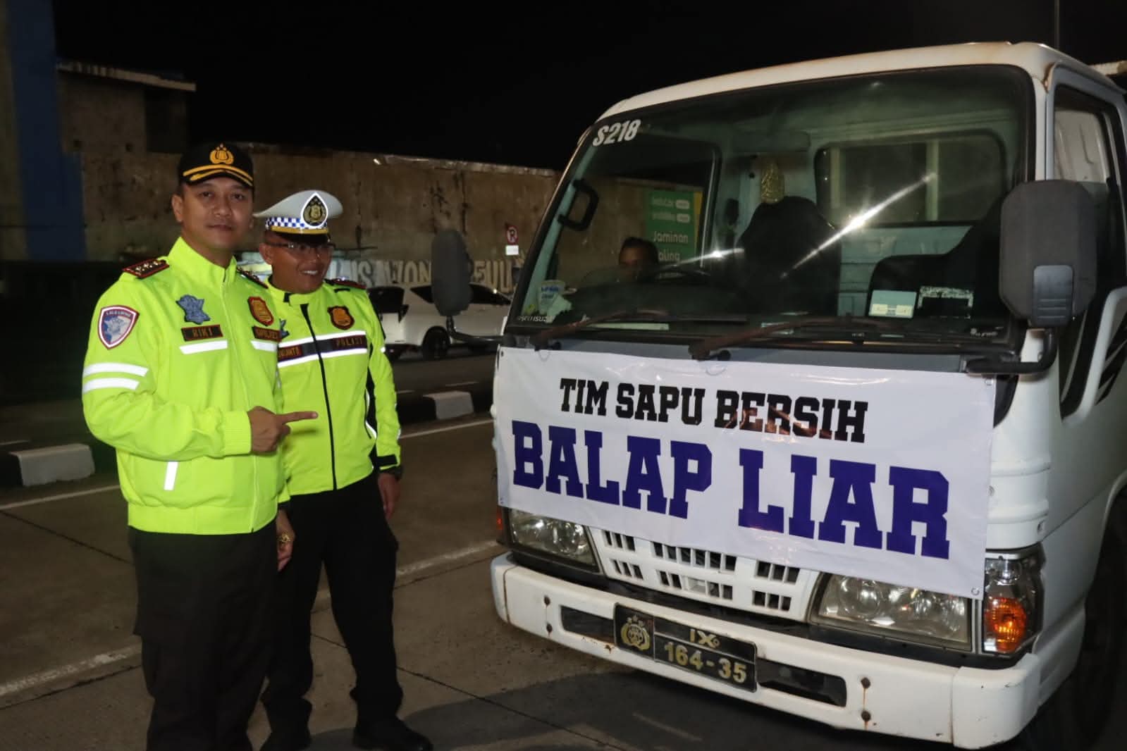 Polres Pekalongan Kota Gencarkan Patroli, Balap Liar di Exit Tol Setono Disikat