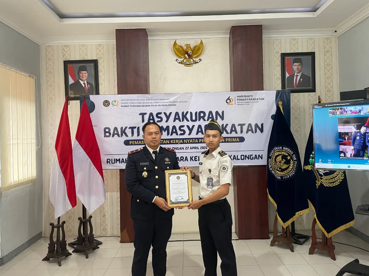 Inovasi e-Lodji Bawa Muhammad Syafiie Raih Petugas Berinovasi I di Hari Bakti Pemasyarakatan ke-62