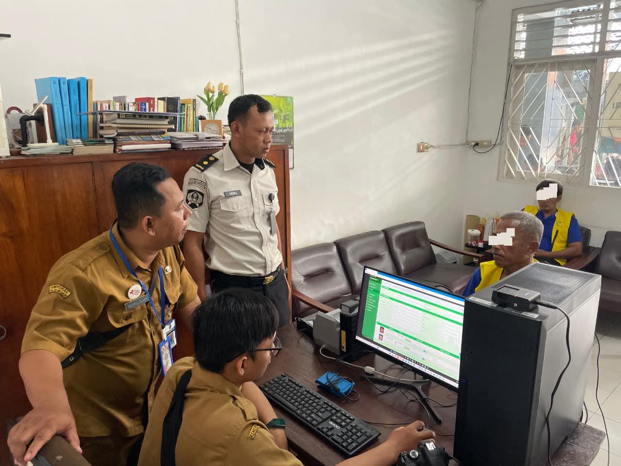 Percepat Pemutakhiran Data, Dindukcapil Gandeng Rutan Pekalongan Layani Warga Binaan