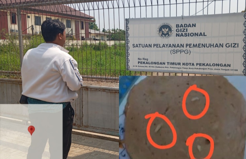 SPPG Kalibaros Kota Pekalongan Disorot Usai Temuan Belatung di Menu MBG Siswa