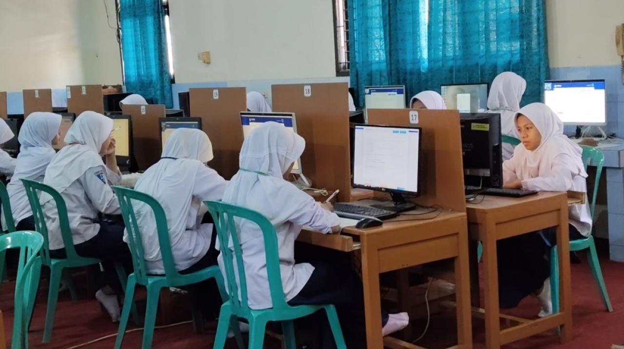 SMP Islam Pekalongan Sukses Gelar TKA, 196 Siswa Ikuti Ujian Berbasis CBT