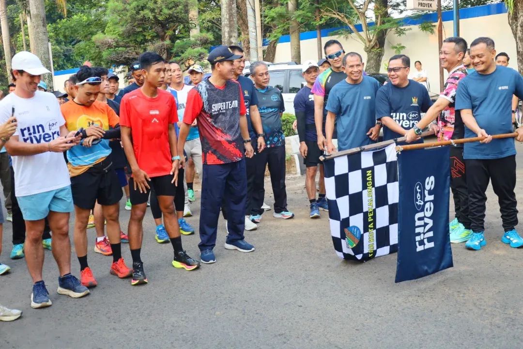 Run For Rivers di Pekalongan, Wali Kota Aaf Ajak Warga Kurangi Sampah Plastik