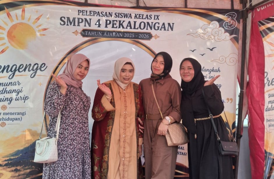 Wali Murid SMPN 4 Pekalongan Sampaikan Terima Kasih kepada Guru dan Kepala Sekolah Usai Kelulusan Siswa