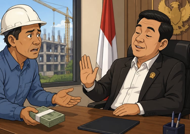 Kontraktor Mengaku Rugi Puluhan Juta, Proyek Pokir DPRD yang Dijanjikan Tak Kunjung Datang