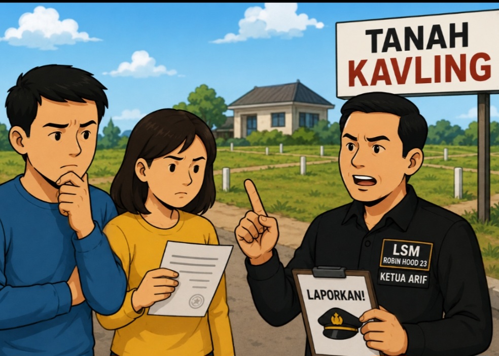 LSM Robin Hood 23 Soroti Dugaan Penipuan Kavling di Pekalongan, Warga Diimbau Lebih Teliti