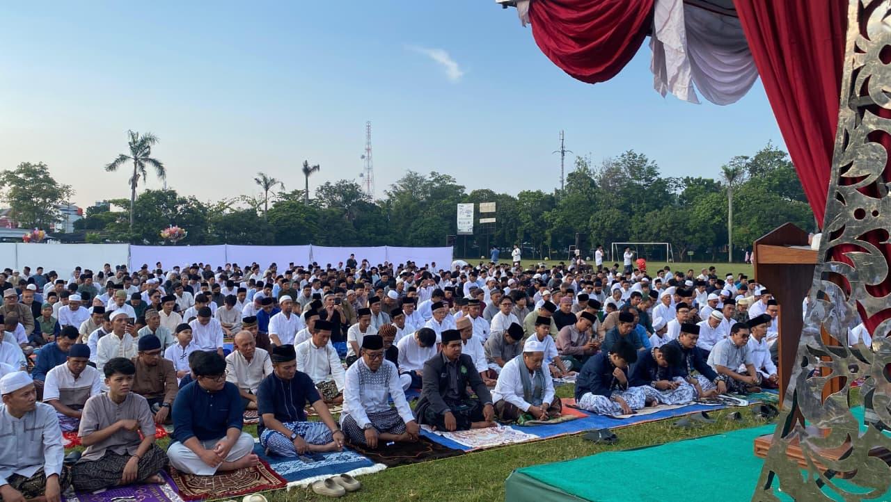 Sholat Iduladha 1447 H di Lapangan Mataram Berlangsung Khidmat dan Meriah