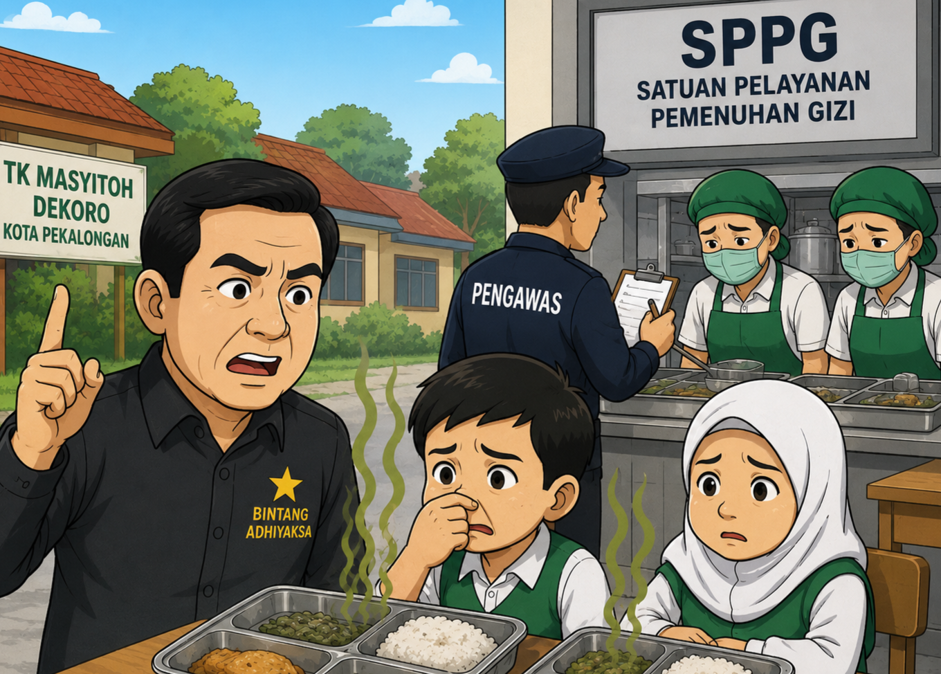 Kasus Dugaan Makanan Tak Layak Terulang di Pekalongan, Didik Pramono Usulkan SPPG Disuspend