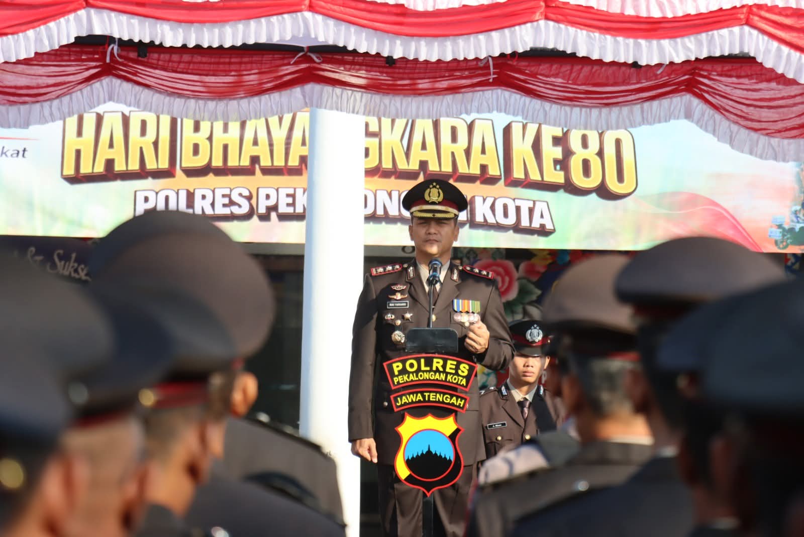 Hari Bhayangkara ke-80, Polres Pekalongan Kota Teguhkan Komitmen Layani Masyarakat