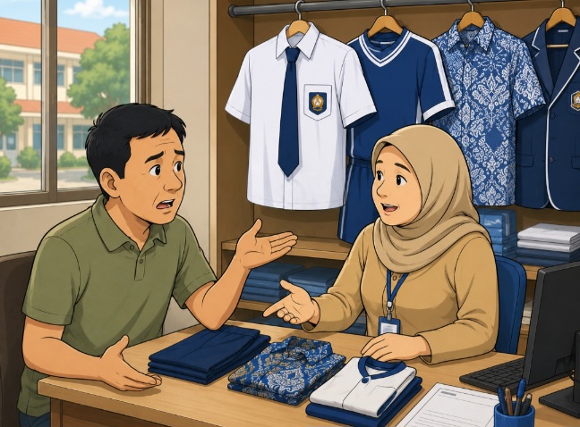 Orang Tua Siswa Minta Pemkot Pekalongan Tertibkan Penjualan Seragam di SMP Negeri