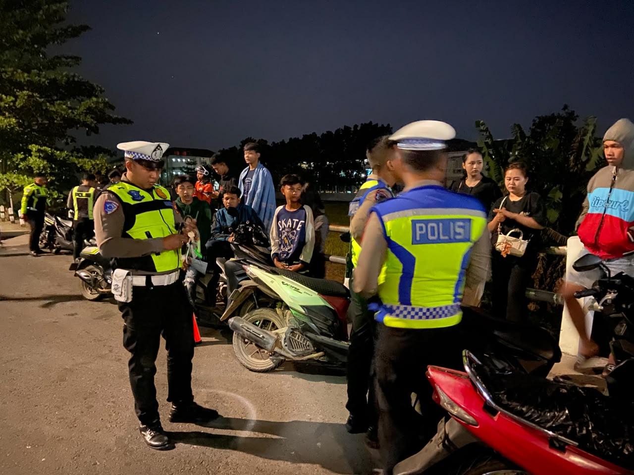 Patroli Gabungan Polres Pekalongan Kota Sasar Titik Rawan Gangguan Kamtibmas
