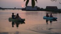 Kreatif! Bekas Sawah Tergenang Rob di Pekalongan Kini Jadi Destinasi Wisata Kano