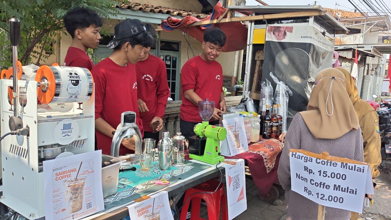 Peserta Pelatihan Barista SKB Pekalongan Uji Jiwa Wirausaha Lewat Jualan Kopi