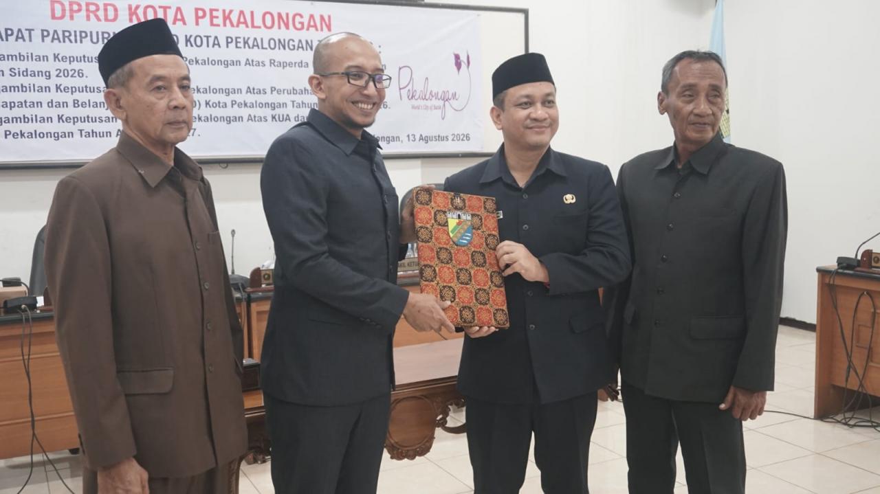Pemkot-DPRD Pekalongan Sepakati KUA-PPAS APBD 2027, Kolam Renang Jadi Prioritas