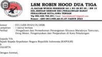 LSM Robin Hood 23 Kirim Surat ke Kapolri, 12 Tembusan ke Pemerintah Pusat soal Keamanan Pekalongan