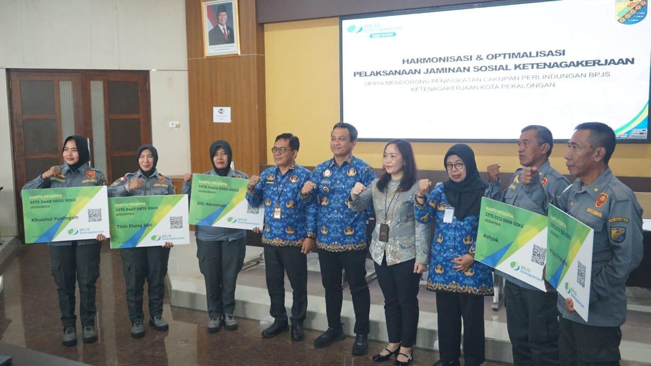 Pemkot Pekalongan Dorong Perlindungan Pekerja, Target UCJ 33,88%