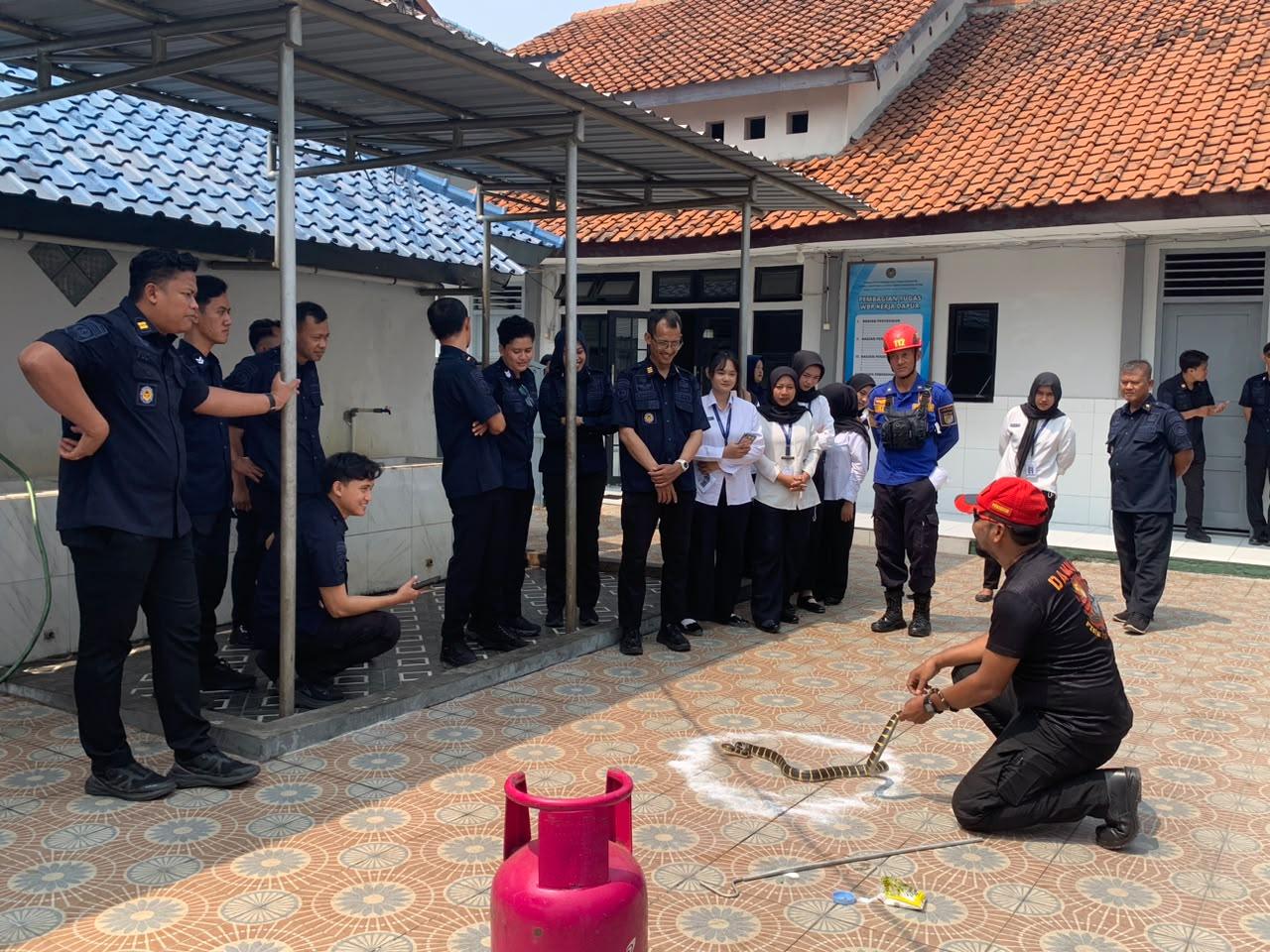 Cegah Risiko Bencana, Rutan Pekalongan Latih Pegawai Tangani Keadaan Darurat