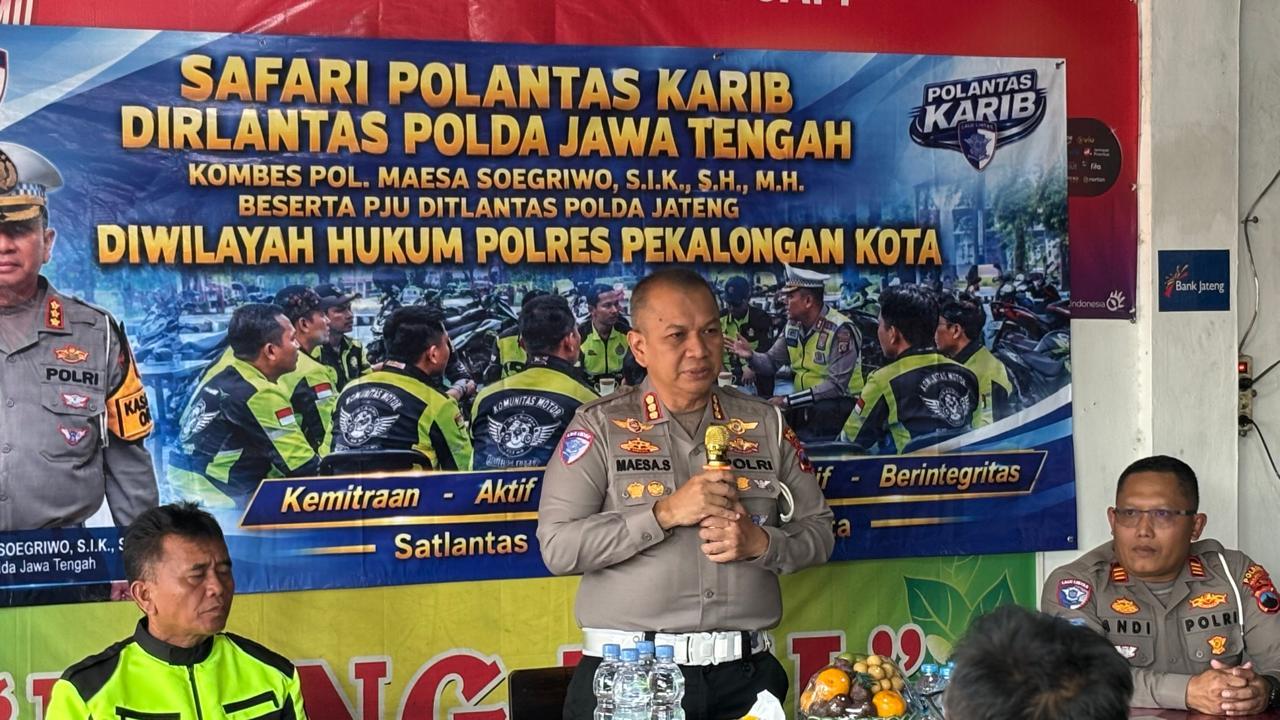 Ditlantas Polda Jateng Ajak Komunitas Otomotif Jadi Pelopor Keselamatan Berlalu Lintas
